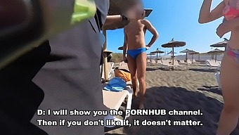 Hardcore Oral And Vaginal Sex With An Exhibitionist Girl On The Beach
